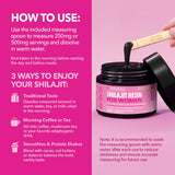 HAVASU NUTRITION Shilajit: alta concentración de resina desde el Himalaya