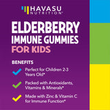 Textura suave de gomitas Havasu Nutrition, fácil de masticar para niños
