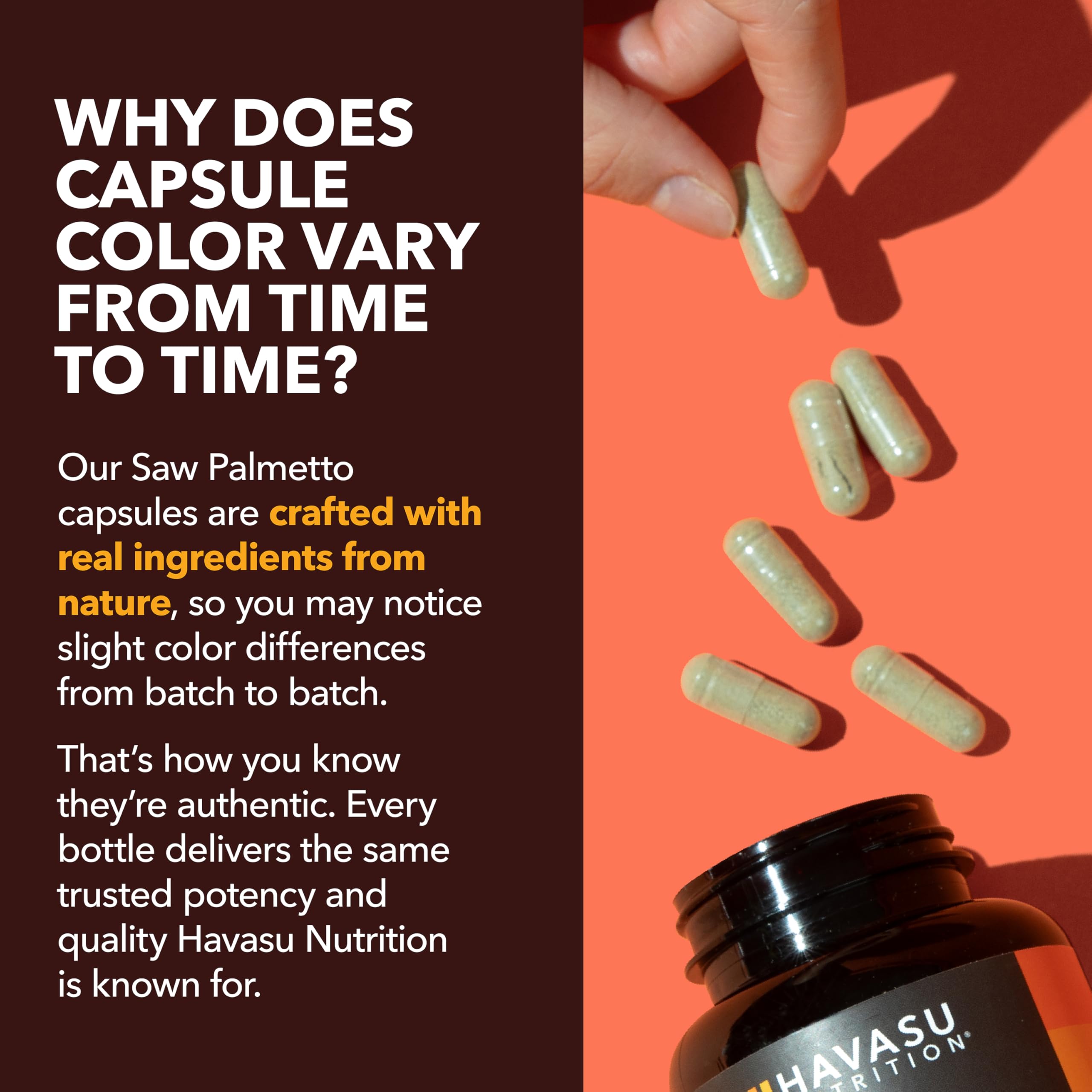 HAVASU NUTRITION cápsulas veganas para consumo diario
