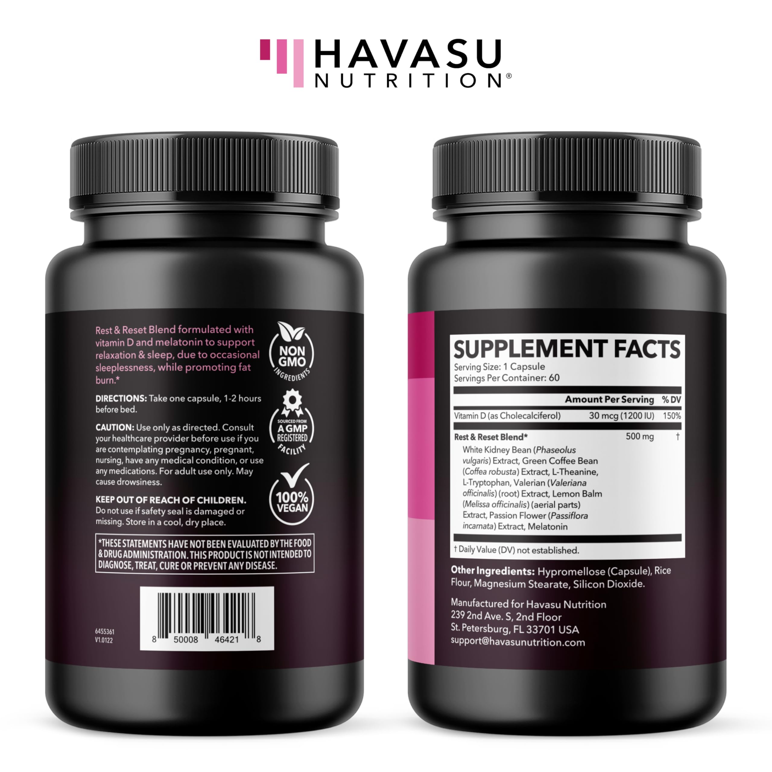 HAVASU NUTRITION uso diario saludable como parte de una rutina