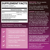 Havasu Nutrition Saw Palmetto, cápsulas de biotina, apoyo a cabello, piel y uñas.