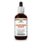 Hawaii Pharm California Poppy glicerito botella para apoyo nervioso diario