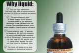 Frasco de Oregon Grape glicerito Hawaii Pharm listo para rituales suaves.