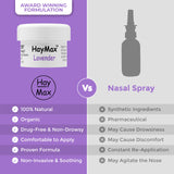 Apto para ninos y adultos HayMax Balsamo Lavanda libre de drogas y suave