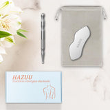 HAZUU gua sha cubre cuerpo completo: cuello, espalda, brazos y piernas.