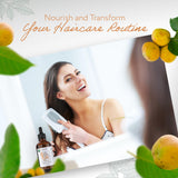 HBNO aceite de Marula orgánico para cabello, brillo ligero sin peso.