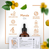 HBNO aceite de Marula orgánico para cuerpo, piel suave y nutrida.