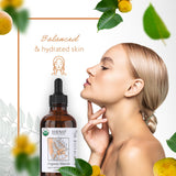 HBNO aceite de Marula orgánico para labios con protección suave.