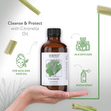 HBNO citronela, aroma cítrico fresco para difusores y espacios.