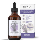 HBNO Lavanda Holandesa: botella con gotero para aromaterapia suave