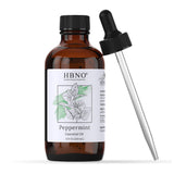 HBNO menta frasco-ambar: aromaterapia suave y cuidado diario del cabello.