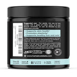 Envase de HCL Herbal Code Labs para una rutina diaria de cuidado.
