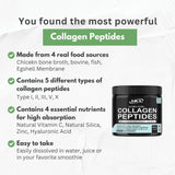 Mezcla en vaso con colágeno HCL Herbal Code Labs para beber fácilmente.