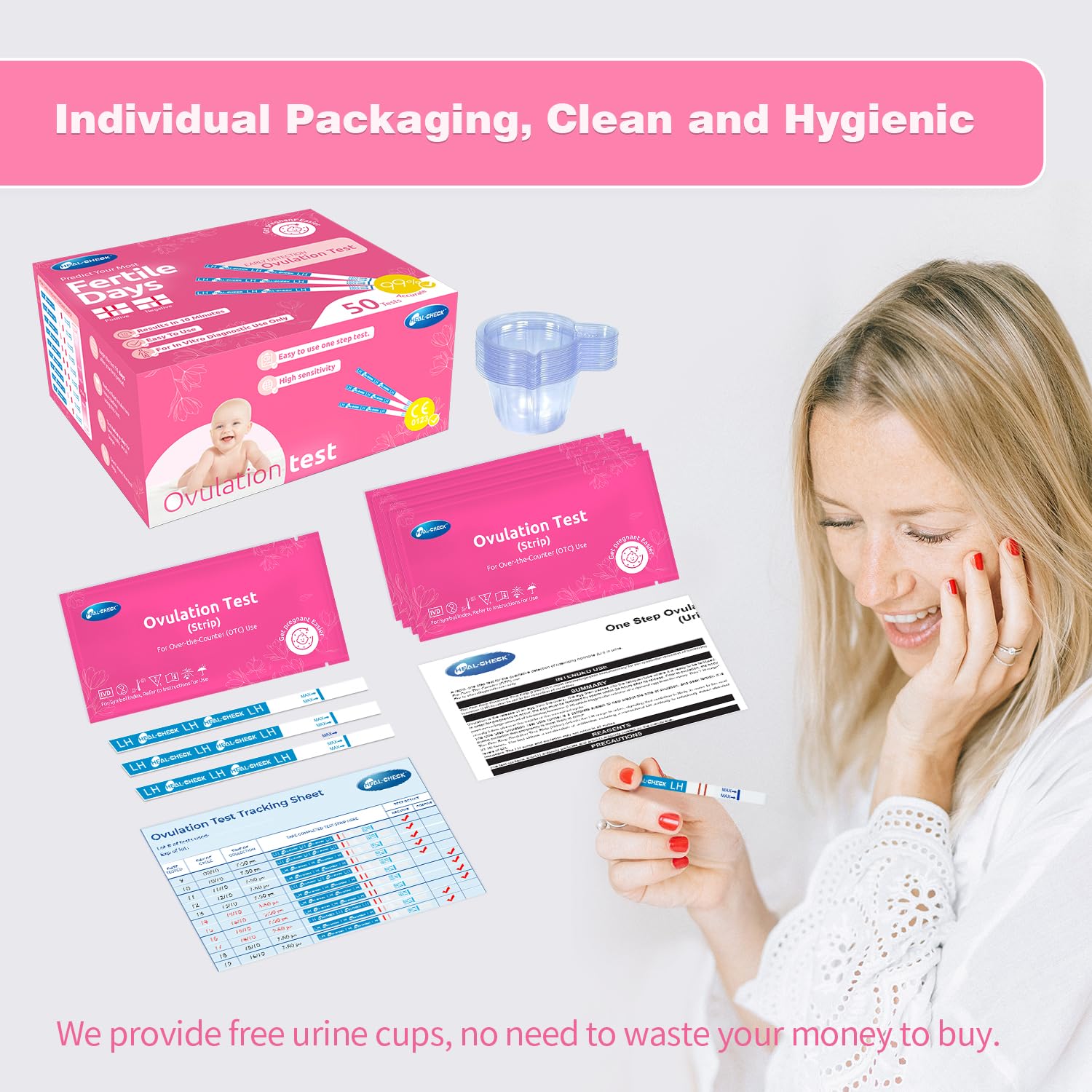 HEAL-CHECK kit de fertilidad para uso doméstico.