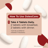 OsteoCore 120 tabletas: fórmula completa para absorber minerales.