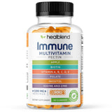 healblend gominolas multivitaminas para adultos en botella, nutrición diaria conveniente