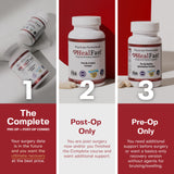 HealFast tabletas de quercetina y probióticos para apoyo nutricional diario.
