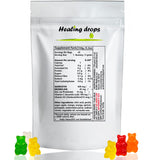 Gomitas Healing Drops con Bromelina, para niños y adultos, opción sabrosa.