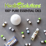 Cuidado del cabello con Healing Solutions cúrcuma para brillo natural.