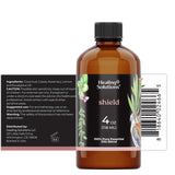 Healing Solutions Shield Blend: difusor en casa para crear un ambiente relajante.