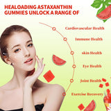 HEALOADING Astaxanthin gominolas antioxidante potente: combate el estrés oxidativo diario.