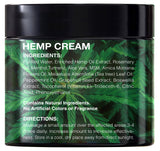 Healpark crema de cáñamo con aceite de emú y absorción suave.