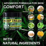 Healpark crema de cáñamo con MSM y cúrcuma para nutrición de la piel.