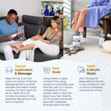 Health and Wisdom Uso dental suave con magnesio para higiene bucal