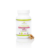 Health As It Ought To Be: cápsulas de ashwagandha, frasco para uso diario cómodo.