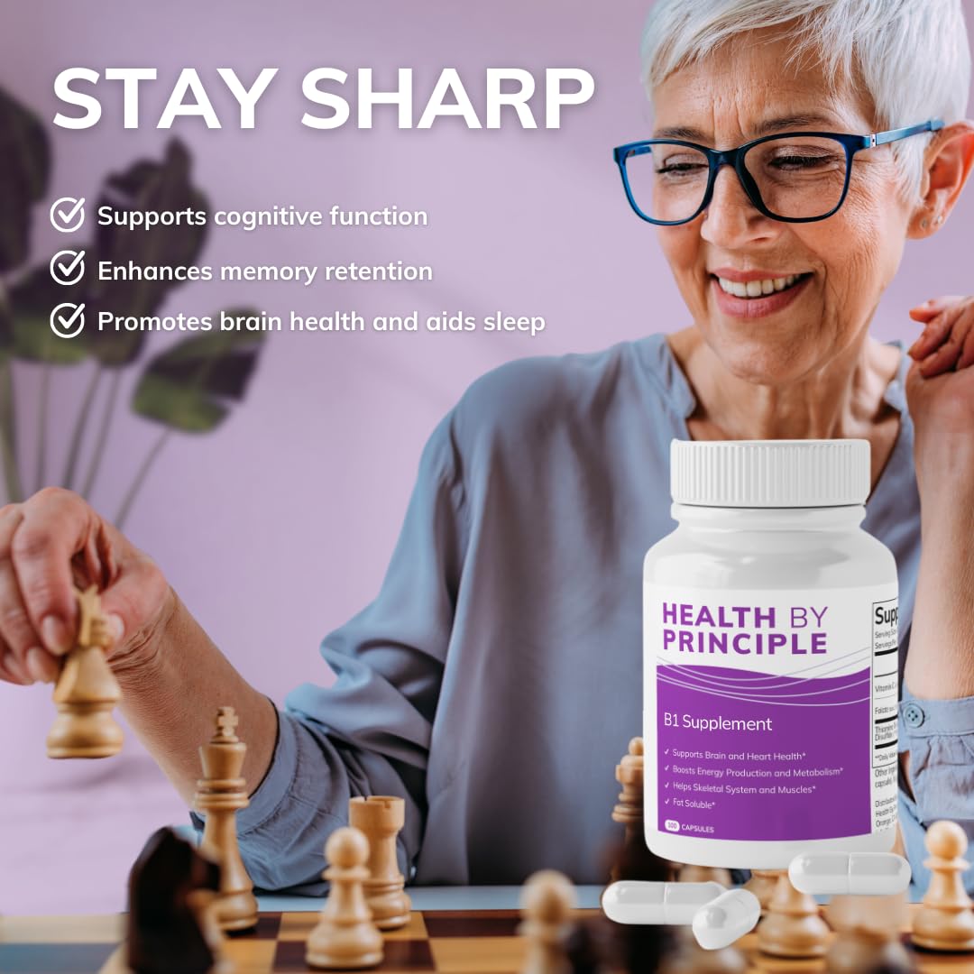 HEALTH BY PRINCIPLE B1, caja, ideal para incorporar en la rutina diaria.