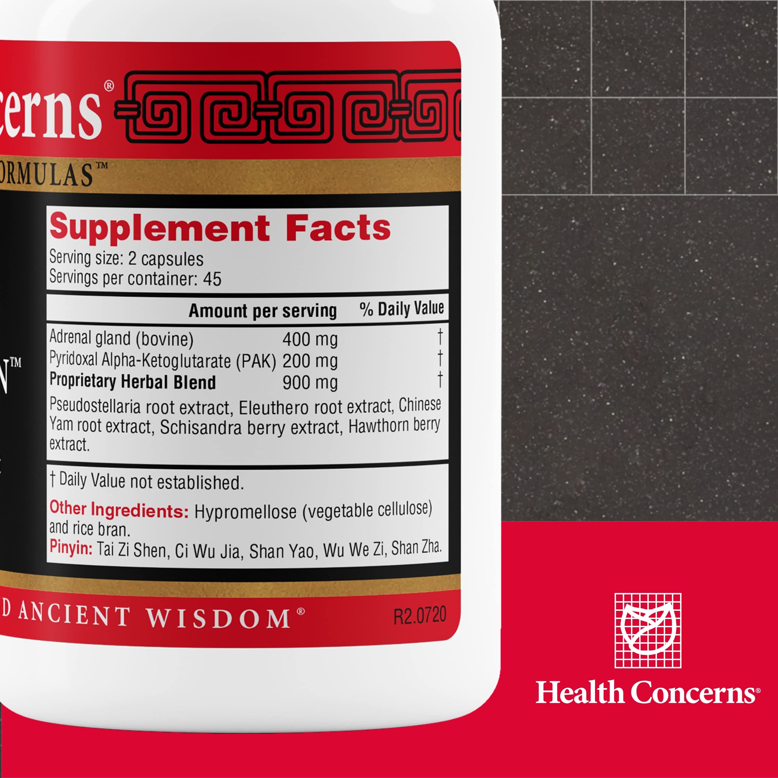 Health Concerns Adrenosen: cápsulas para uso diario