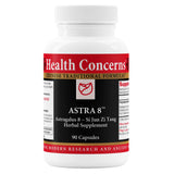 Health Concerns Astra 8, bote con cápsulas, apoyo diario al sistema inmunitario y energía.