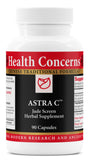 Health Concerns Astra C frasco de cápsulas para apoyo diario al sistema inmune.