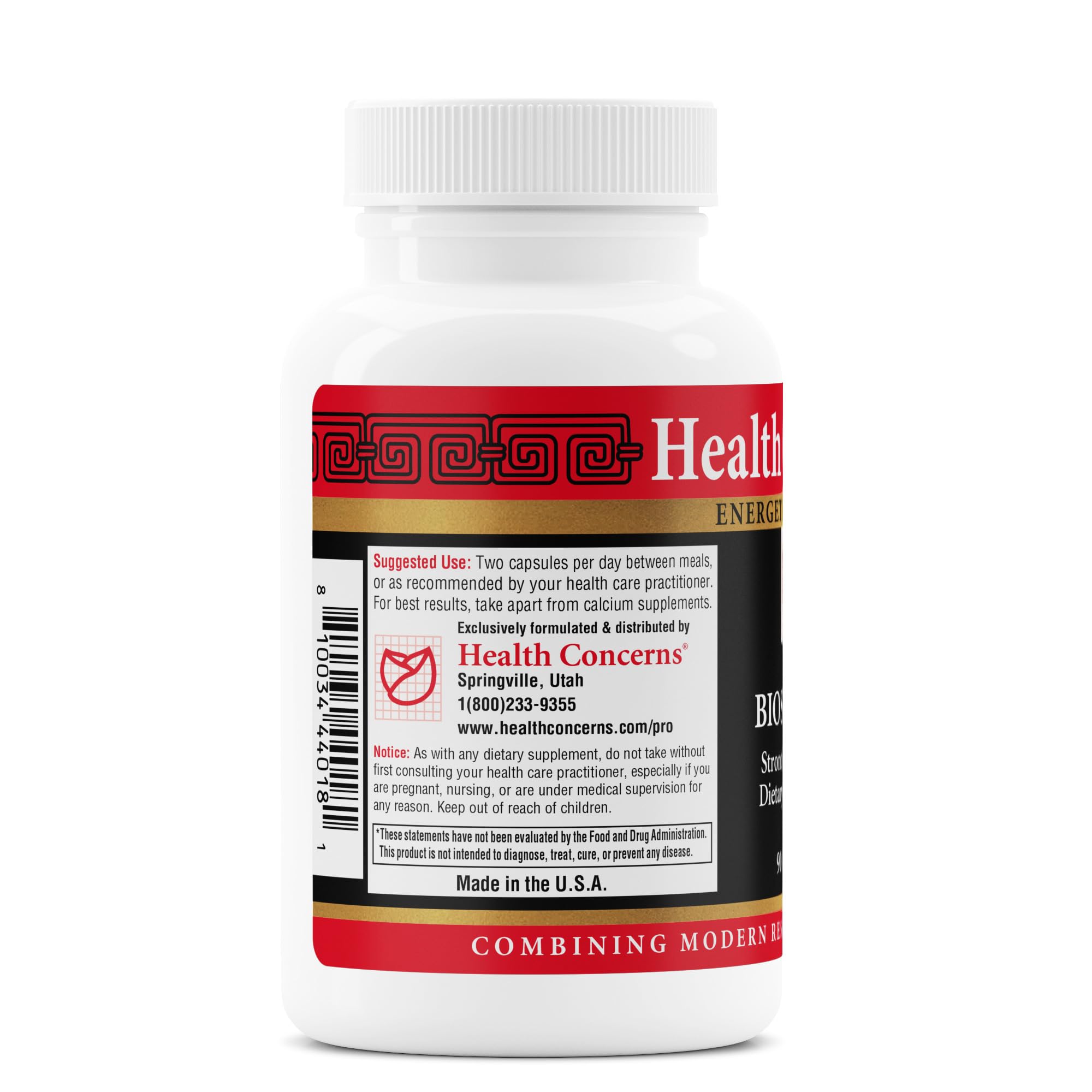 Health Concerns BioStrong, estroncio clave para la estructura ósea.