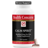 Health Concerns Calm Spirit: botella de cápsulas para apoyo emocional diario