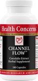Health Concerns Channel Flow: botella vertiendo para apoyo a la relajación muscular
