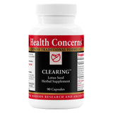 Health Concerns Clearing: botella de 90 cápsulas para uso diario.