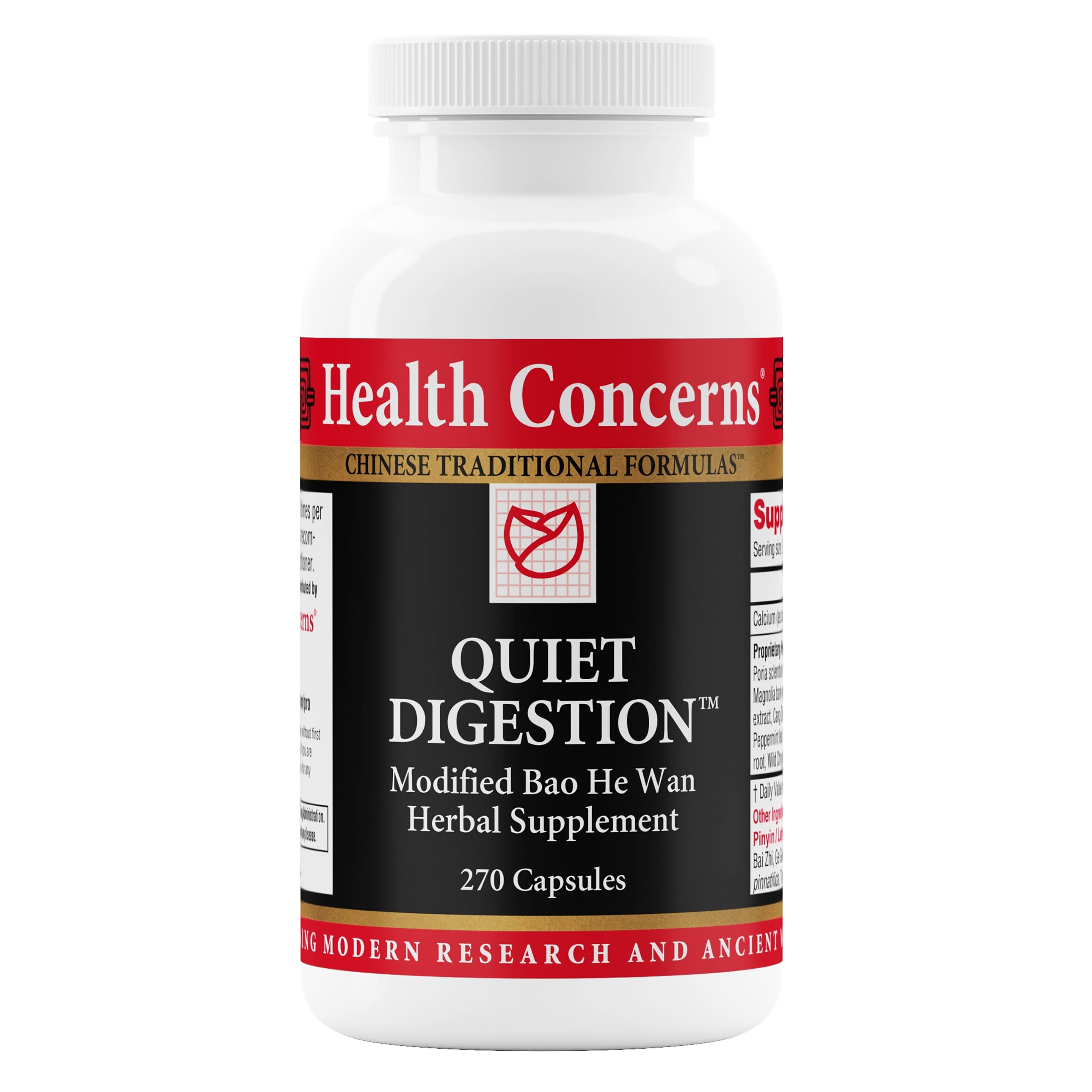 Health Concerns Digestión Tranquila: botella con cápsulas para apoyar la digestión
