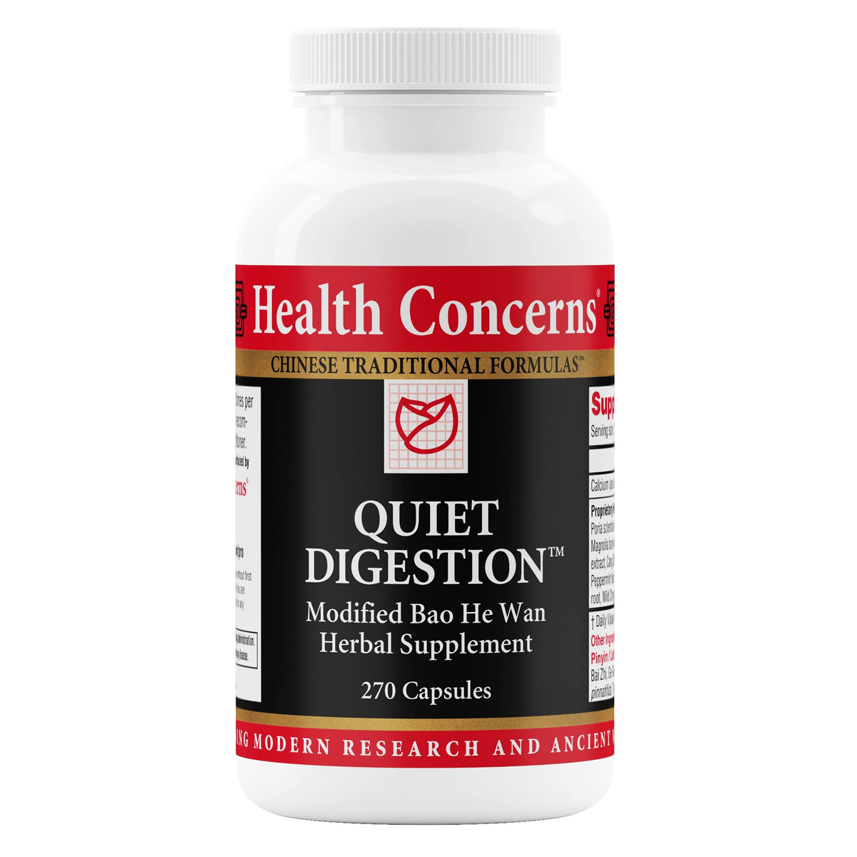 Health Concerns Digestión Tranquila: botella con cápsulas para apoyar la digestión
