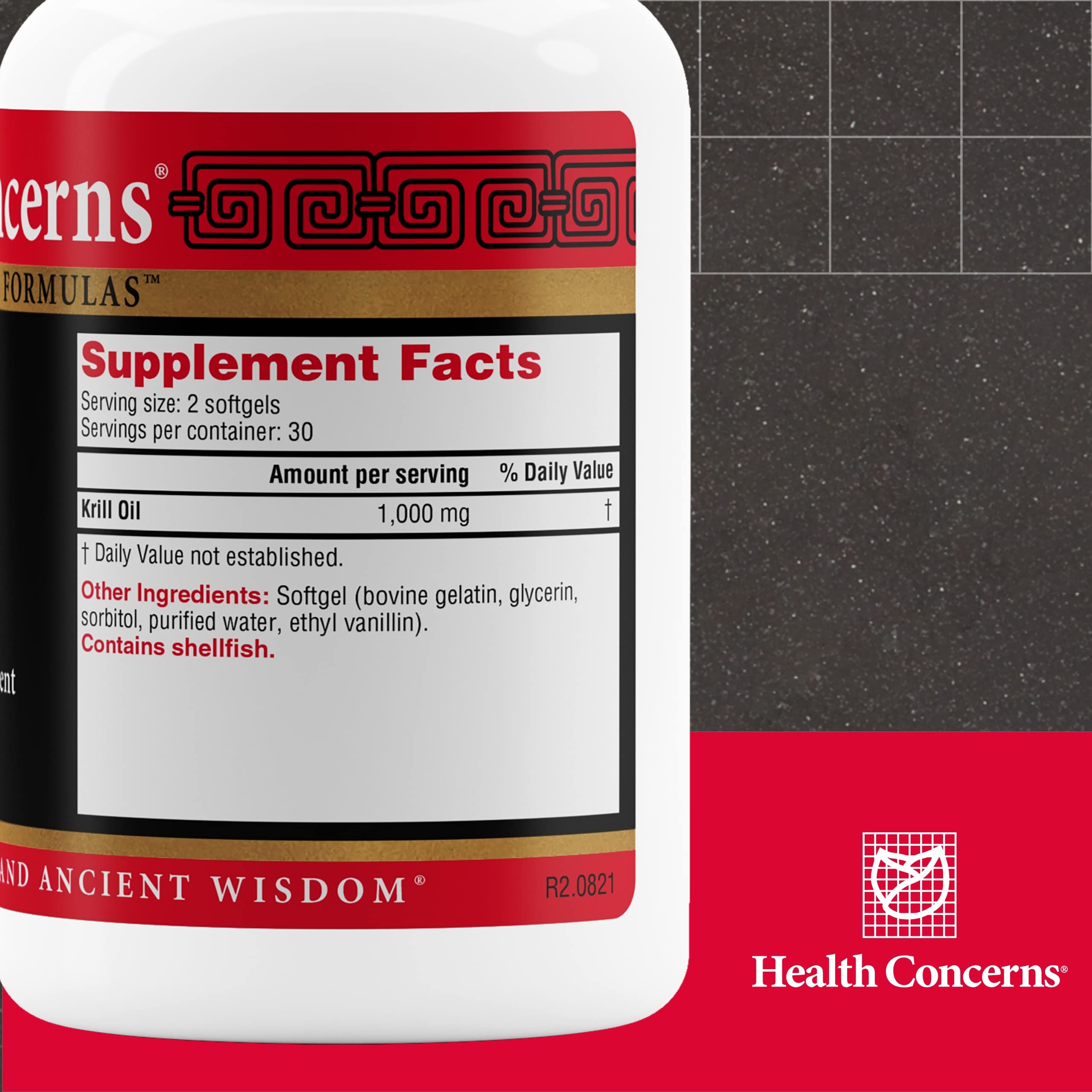 Health Concerns EPAQ: cápsulas suaves para uso diario.