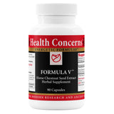 Health Concerns Fórmula V: botella de suplemento para apoyar la circulación.