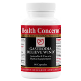 Health Concerns Gastrodia: botella frontal para apoyo diario de bienestar.