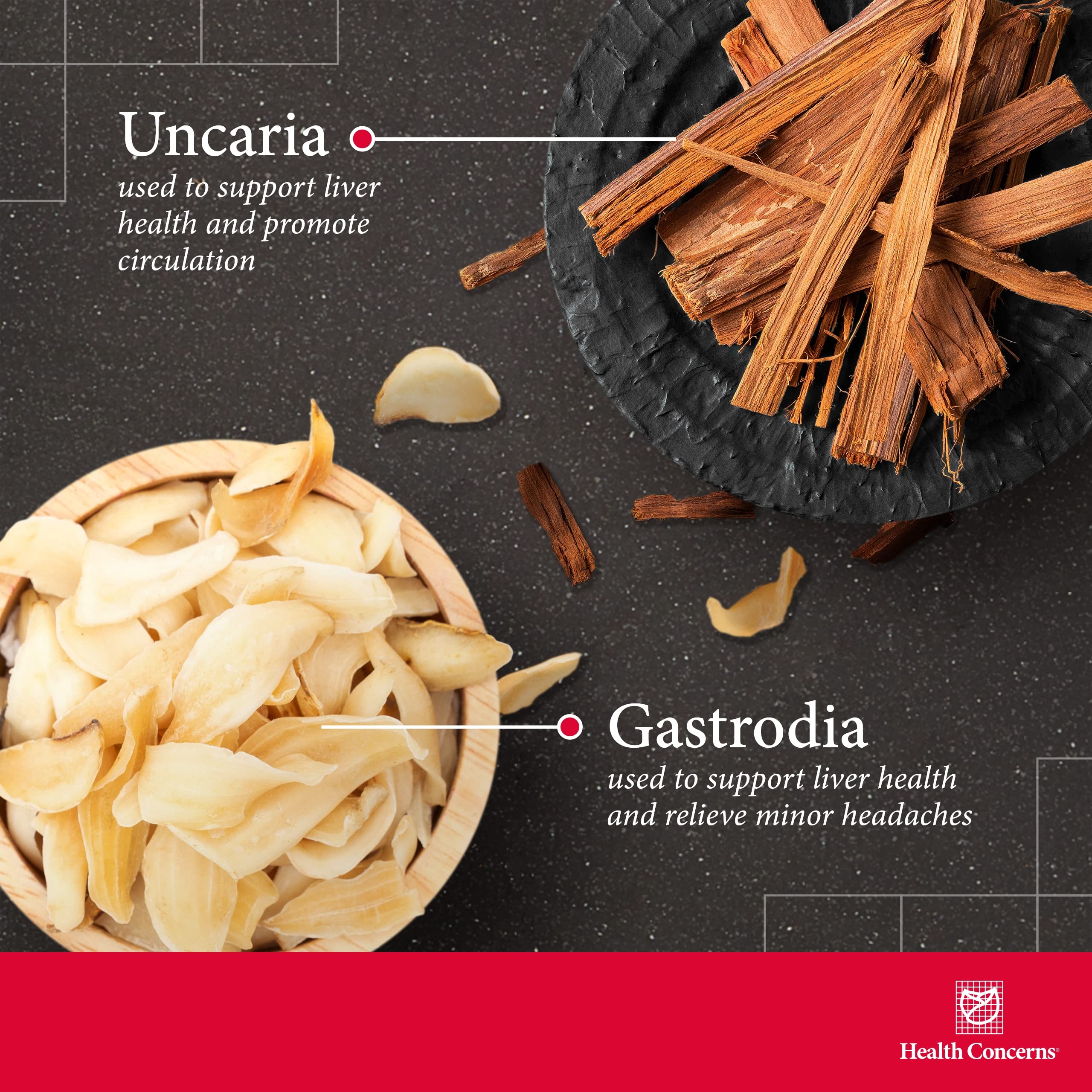 Health Concerns Gastrodia: manos sosteniendo la botella para rutina diaria.