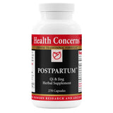 Health Concerns Postparto empaque de cápsulas para apoyo posparto y equilibrio hormonal