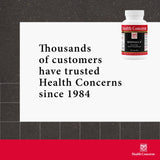 Health Concerns Resinall E: guía de dosis de 3 cápsulas para cada toma.
