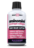 AminoMind de HEALTH DIRECT: botella frontal para consumo diario y claridad mental.