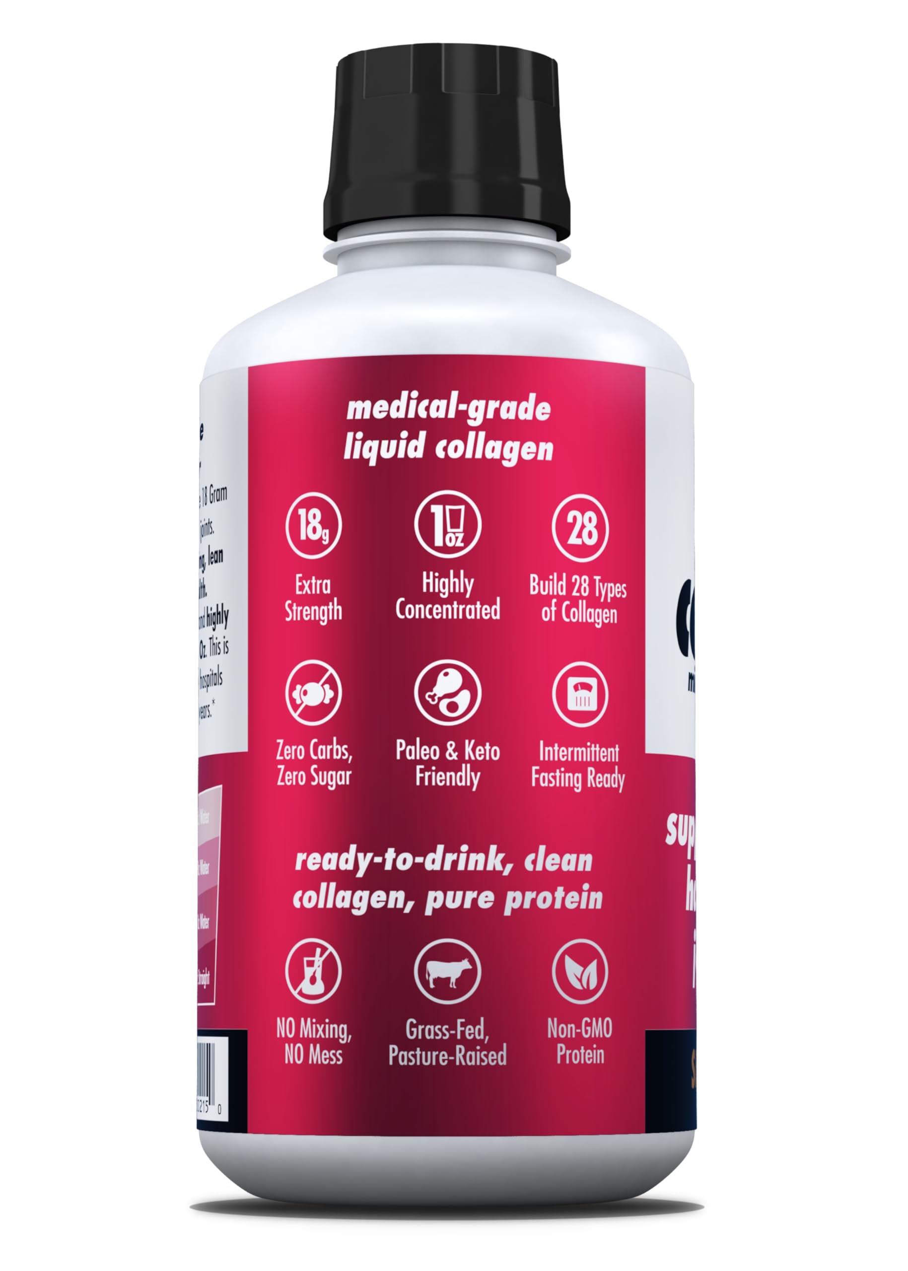HEALTH DIRECT AminoSculpt: líquido ámbar de alta concentración para absorción.