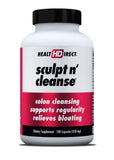 HEALTH DIRECT Sculpt n' Cleanse: botella con cápsulas vegetales para apoyo digestivo
