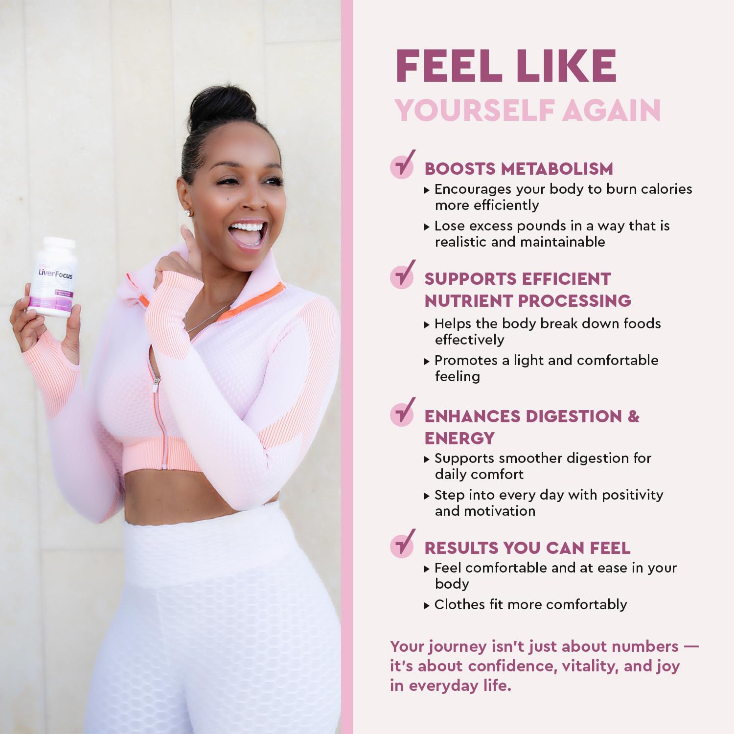 Health Focused JJ Smith Liver Focus lista de ingredientes clave y beneficios