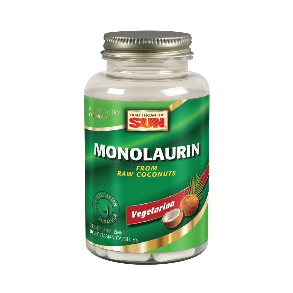 Health From The Sun Monolaurin 990mg: envase compacto para uso diario
